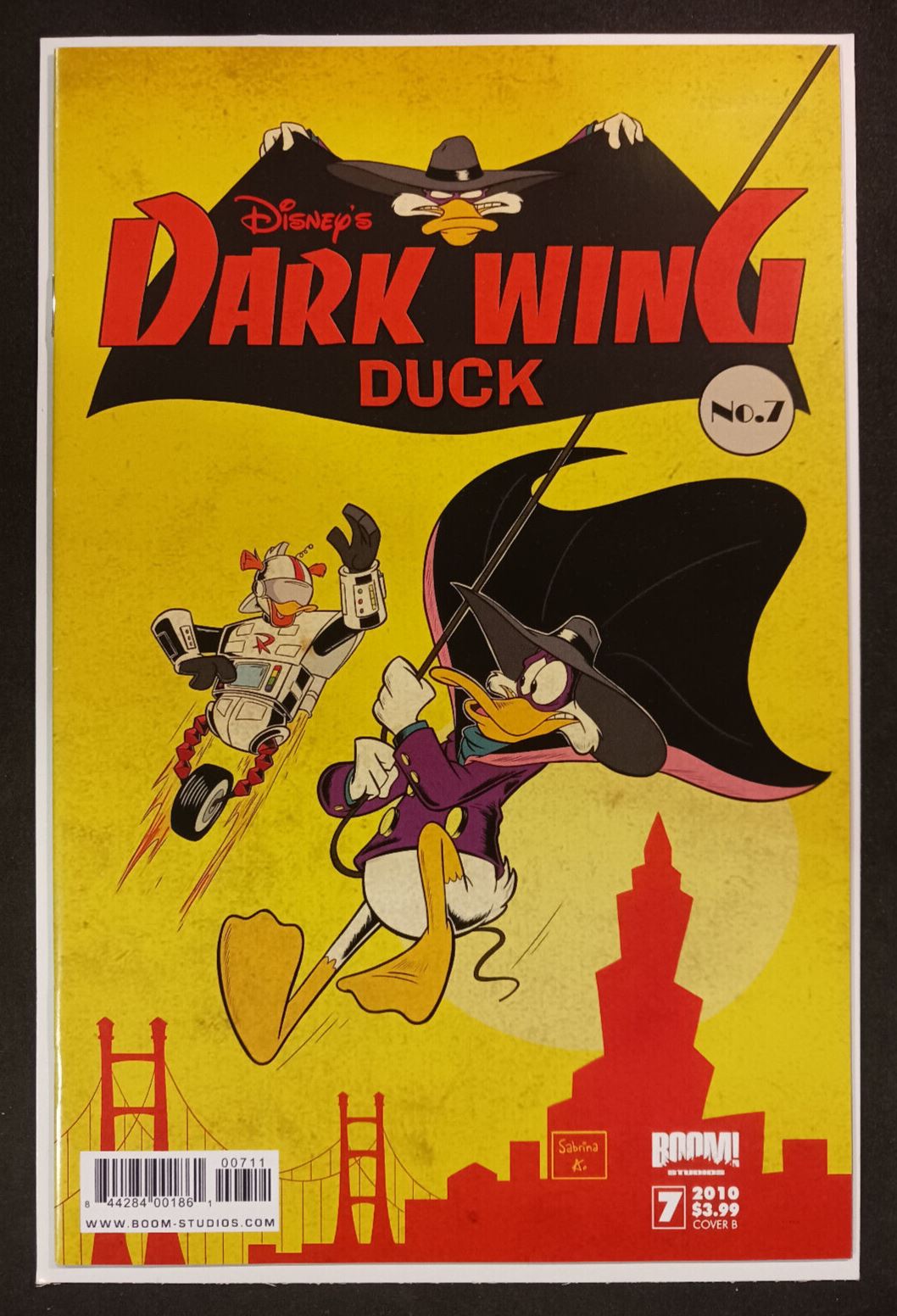 2010 Kaboom! Disney's Darkwing Duck #7 Cover B