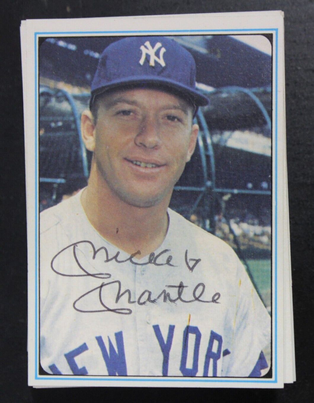 1982 Authentic Sports Autographs The Mickey Mantle Story 72-Card Set w/ Auto