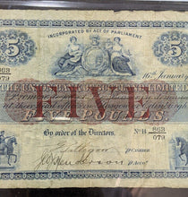 Load image into Gallery viewer, 1905 - 20 Union Bank of SCOTLAND Ltd., 5 Pound Note - PMG Graded VF20
