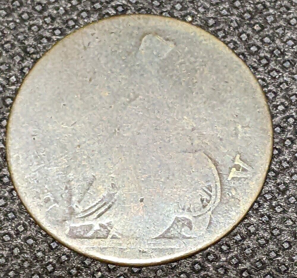 ND UK - Great Britain - Counterstruck Half Penny Coin