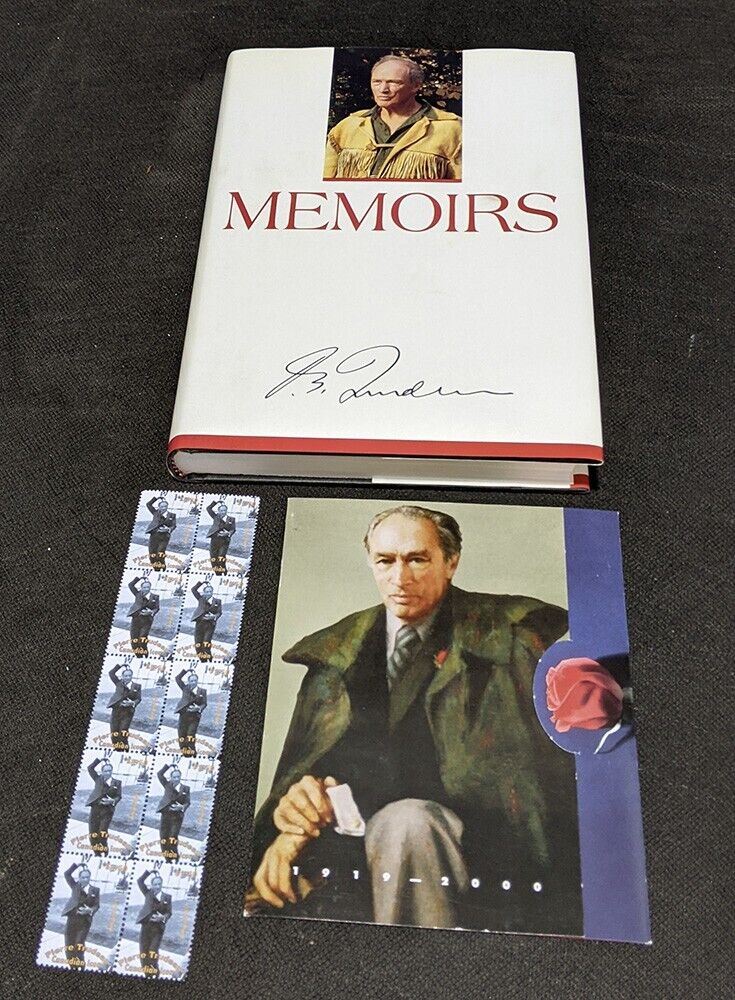 Memoirs – By Pierre Elliot Trudeau – Autographed – With Stamps