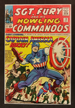 Load image into Gallery viewer, 1964 Marvel COmics Sgt. Fury, 1st Appearance of Captain America
