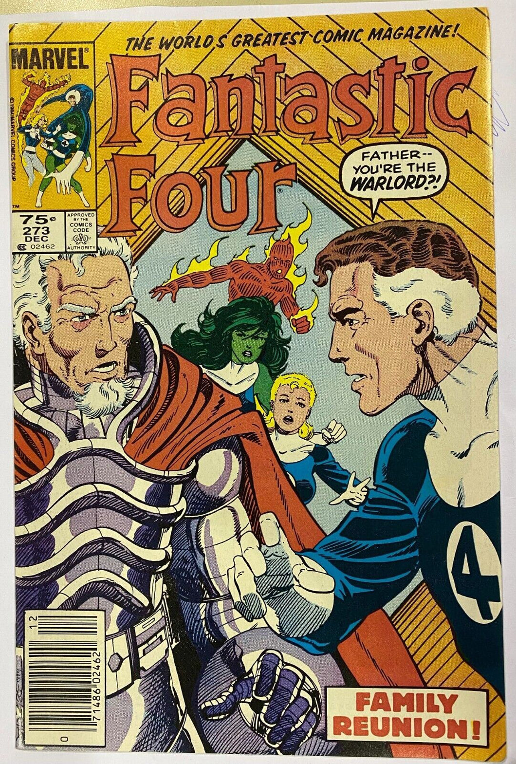 1984 Marvel Comics Fantastic Four Issue 273