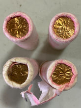 Load image into Gallery viewer, 1977 Canadian Penny Bank Roll Bu Red 4 rolls
