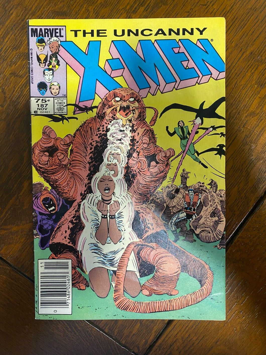 1984 Marvel Comics The Uncanny X-men Issue 187 Canadian Price Variant