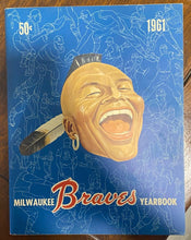 Load image into Gallery viewer, 1961 Milwaukee Braves Yearbook Spring Trading Edition
