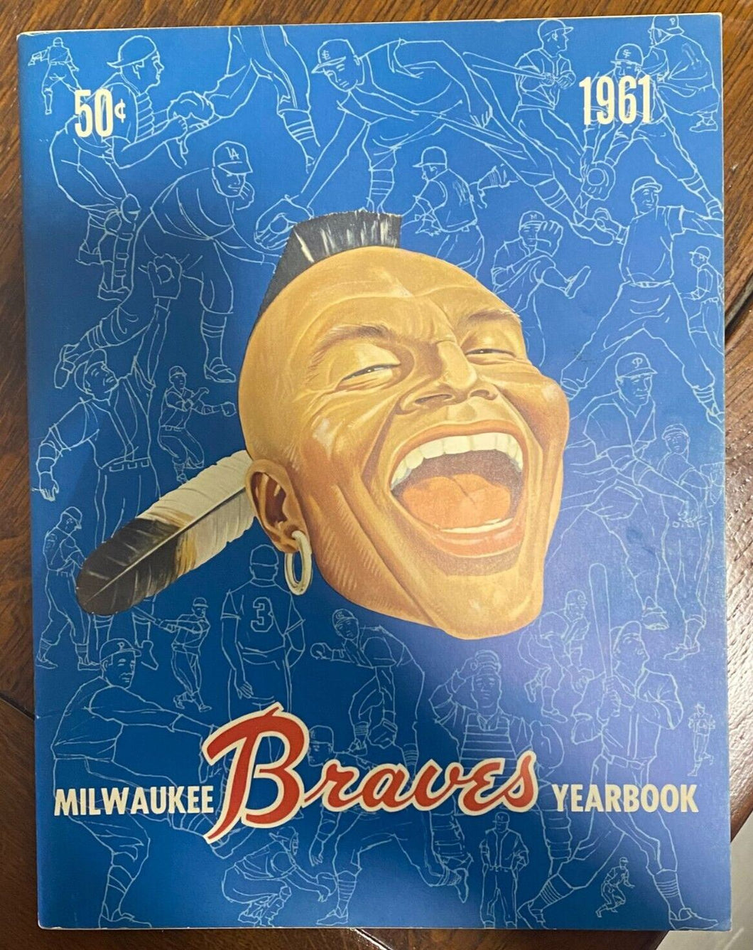 1961 Milwaukee Braves Yearbook Spring Trading Edition