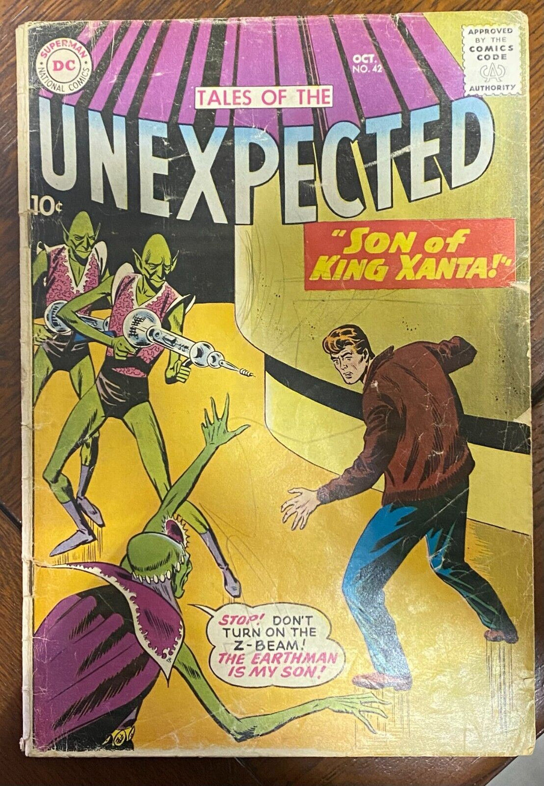 1959 DC Comics Tales of the Unexpected Issue #42