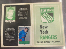 Load image into Gallery viewer, 1969-70 O-Pee-Chee Hockey Booklet Mini Card Album New York Rangers
