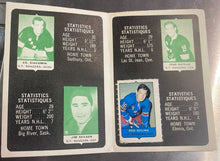 Load image into Gallery viewer, 1969-70 O-Pee-Chee Hockey Booklet Mini Card Album New York Rangers
