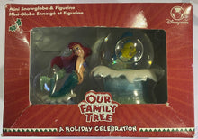 Load image into Gallery viewer, Disney Store Our Family Tree Mini Snowglobe &amp; Figurine
