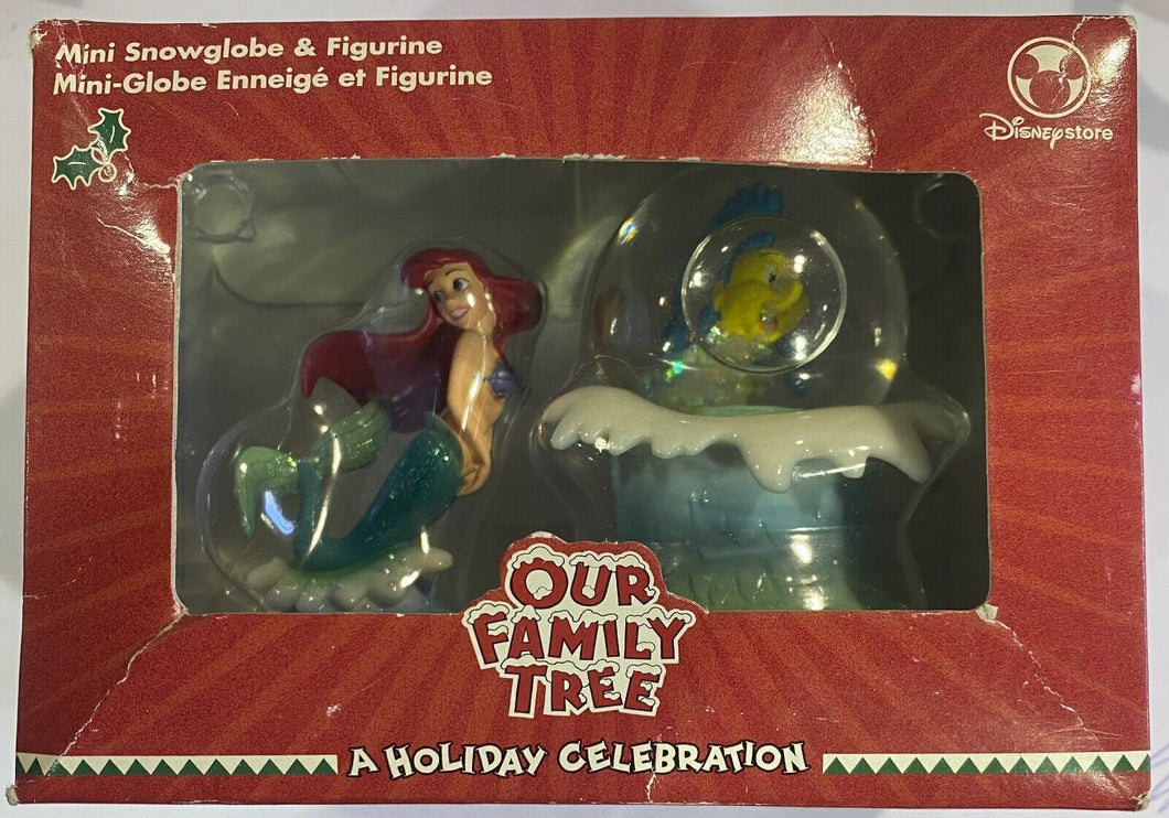 Disney Store Our Family Tree Mini Snowglobe & Figurine