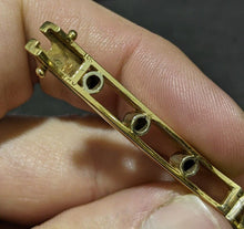 Load image into Gallery viewer, 14 Kt Yellow &amp; White Gold Bezel Set Diamond Square Bangle - Appraised @ $7550!!!

