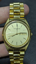 Load image into Gallery viewer, Gold Tone Wittnauer Mens Wristwatch - JV9635 9555 - Needs Battery
