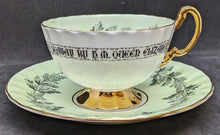Load image into Gallery viewer, Aynsley Fine Bone China Tea Cup &amp; Saucer - Opening of St. Lawrence Seaway - 1959
