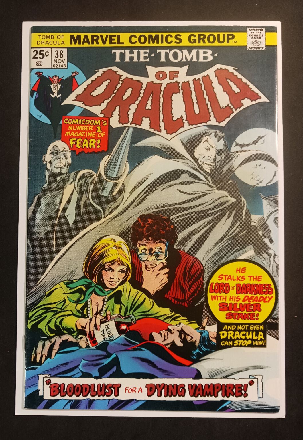 The Tomb of Dracula (1972 1st Series) #38 Marvel Comics