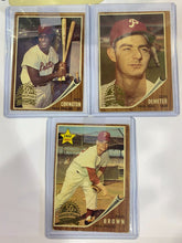 Load image into Gallery viewer, 2011 Topps Heritage 50th Anniversary 1962 Buybacks Lot #5 (3 Cards)

