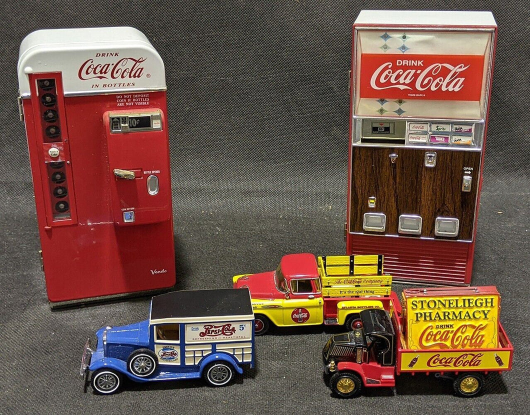 Assorted Coca-Cola & Pepsi-Cola Collectible Memorabilia Items