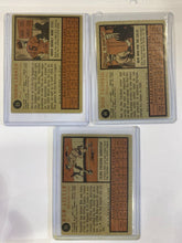 Load image into Gallery viewer, 2011 Topps Heritage 50th Anniversary 1962 Buybacks Houston Colts lot 3 cards
