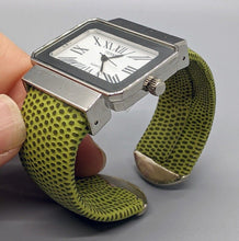 Load image into Gallery viewer, BIJOUX TERNER Fashion Bangle Wrist Watch - Light Green Bracelet
