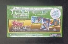 Load image into Gallery viewer, 2009 Topps Heritage High# Baseball Hobby Cards Updates &amp; Highlights Sealed Box
