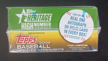 Load image into Gallery viewer, 2009 Topps Heritage High# Baseball Hobby Cards Updates &amp; Highlights Sealed Box
