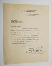 Load image into Gallery viewer, 1948 Military Letter Unit. Nations Secretary M.B. Payne Headquarters 43 Division
