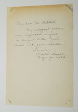 Load image into Gallery viewer, Military Autograph Major General Clayton Russell
