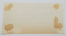 Load image into Gallery viewer, 1948 Military Autograph William H. Simpson

