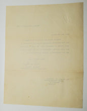 Load image into Gallery viewer, 1948 Military Letter Rear Admiral Allan Smith

