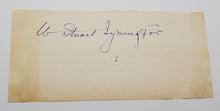 Load image into Gallery viewer, Military Autograph W. Stuart Symington w/ signed photograph
