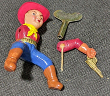 Load image into Gallery viewer, Vintage Ride &#39;Em Cowboy Wind Up Toy With Original Box - Made in Japan
