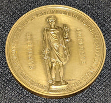 Load image into Gallery viewer, Bronze Medal By Brenet, Commemorating The Restoration of Naploeon 1st Statue
