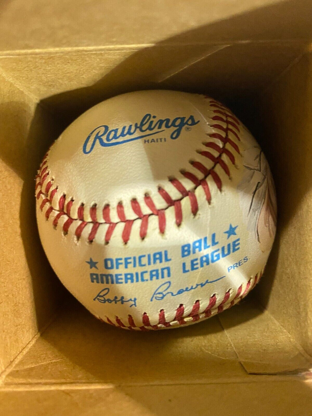 1985 Rowlings official American League Baseball MLB Ball