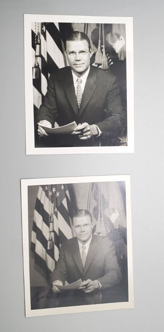 1961 Autographed Photo Secretary of Defense Robert S. McNamara Signed