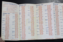 Load image into Gallery viewer, 1975-76 Molson&#39;s NHL Hockey Schedule
