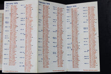 Load image into Gallery viewer, 1975-76 Molson&#39;s NHL Hockey Schedule
