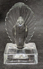 Load image into Gallery viewer, Pressed Glass Dove / Peacock Book End - Only One
