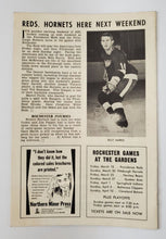 Load image into Gallery viewer, 1965-66 Official Program Rochester Americans / Baltimore Don Cherry Unscored
