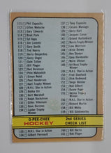 Load image into Gallery viewer, 1972-73 O-Pee-Chee OPC Hockey Checklist #19 Unmarked
