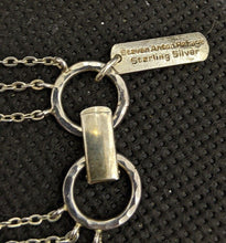 Load image into Gallery viewer, Steven Anton Rehage Sterling Silver Three Tiered Necklace
