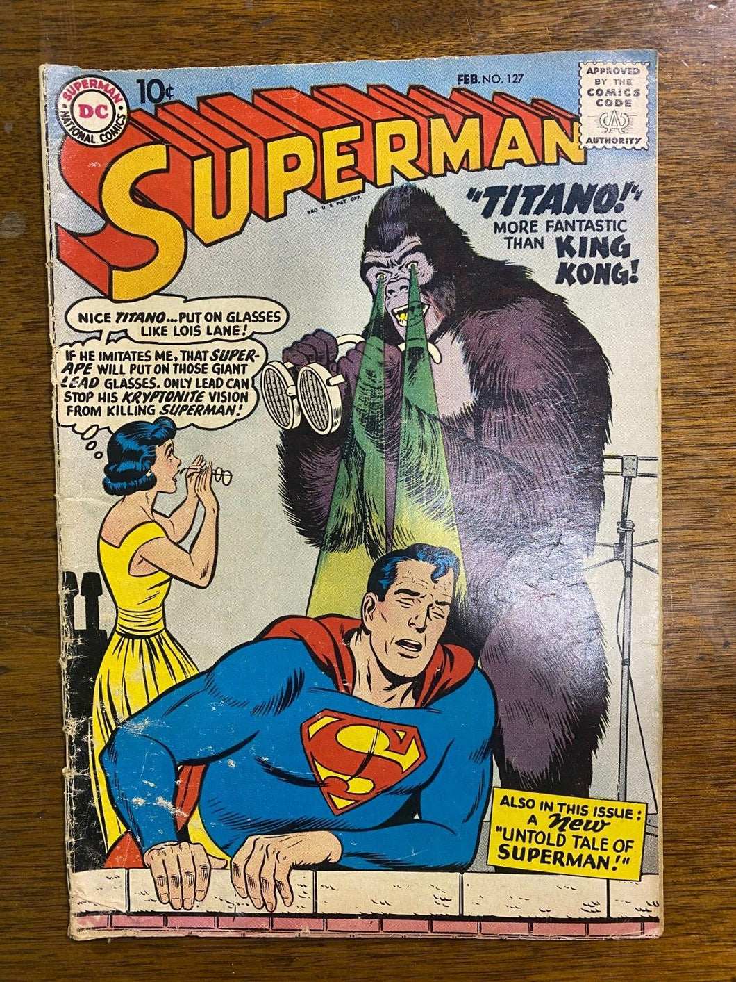 1959 DC Comics Superman Issue 127