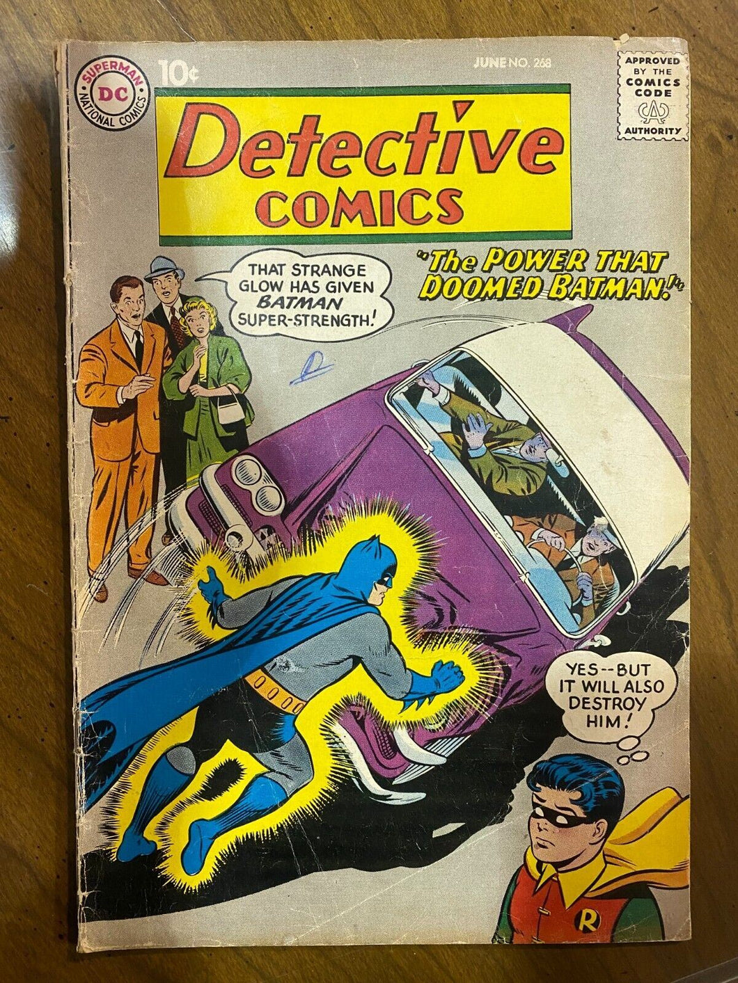 1959 June Detective Comics Vol 1 Issue 268