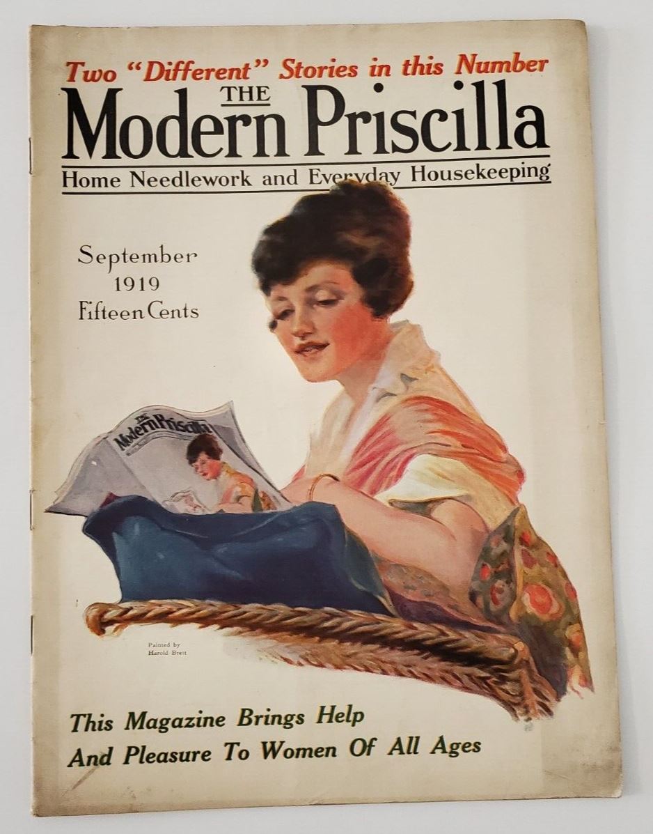1919 Sep The Modern Priscilla Magazine Home Needlework and Everyday Housekeeping