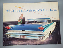 Load image into Gallery viewer, 1958 + 1959 Oldsmobile Catalogue Brochure
