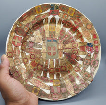 Load image into Gallery viewer, Antique Cigar Labels Memory Plate w/ Serbia Coat of Arms
