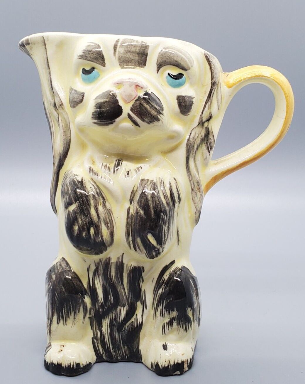 Vintage Dog Ceramic Pitcher - Made in England