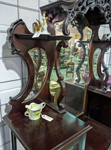 Load image into Gallery viewer, Incredible Mirrored Back Crown Top Display Cabinet - As Is
