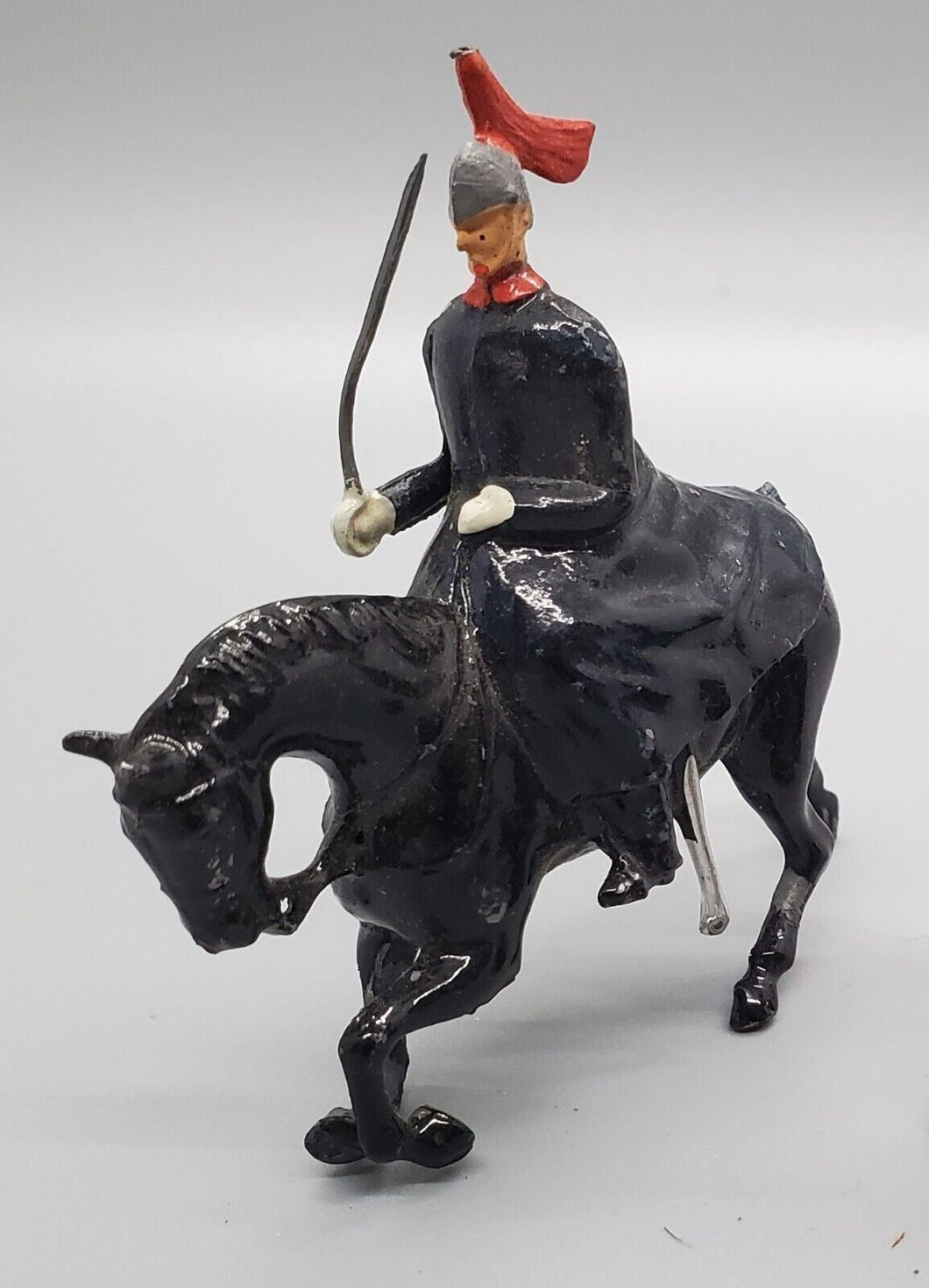 Vintage Lead Soldier On Horse