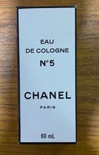 Load image into Gallery viewer, 1970 Chanel Paris no 5 60ml Eau de Cologne

